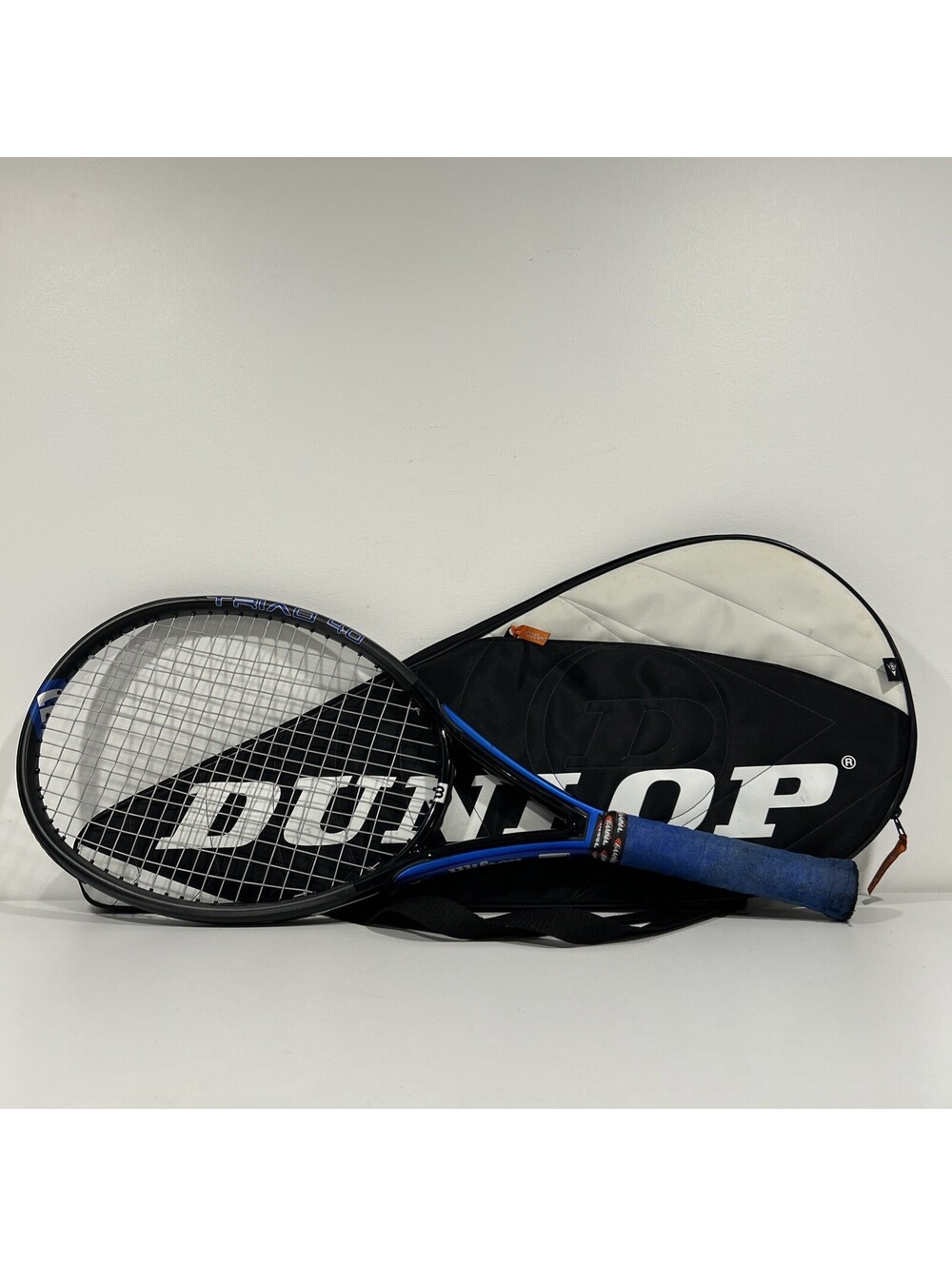 Wilson Triad 4.0 Hammer Tennis Racket Blue Black With Dunlop Case 4 1/2HS4